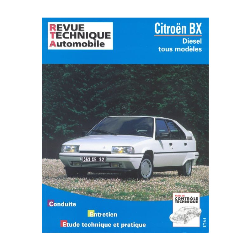 Rta Papier Citroen Bx Hayon Portes