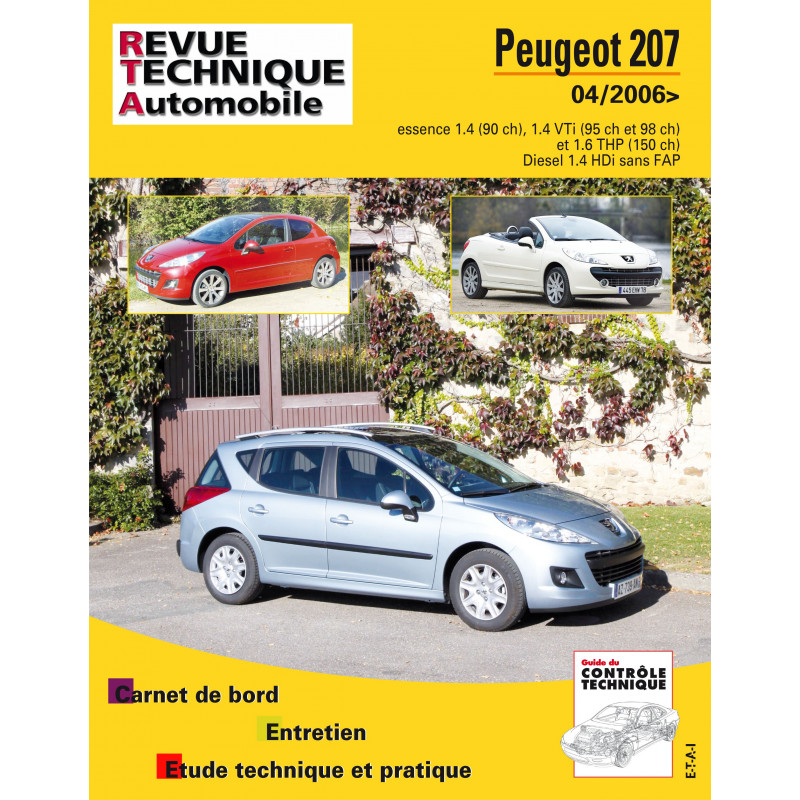 Rta Papier Peugeot Hayon Portes