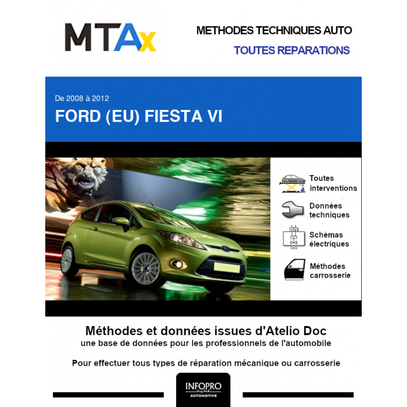 Mta Expert Ford Eu Fiesta Vi Phase Hayon Portes