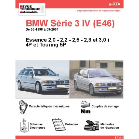 Revue Technique BMW Série 3 IV RTA Site officiel ETAI