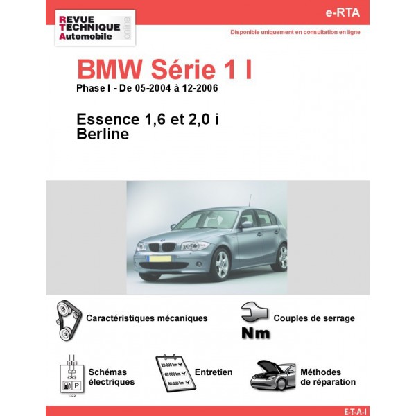 Revue Technique Bmw S Rie I Rta Site Officiel Etai