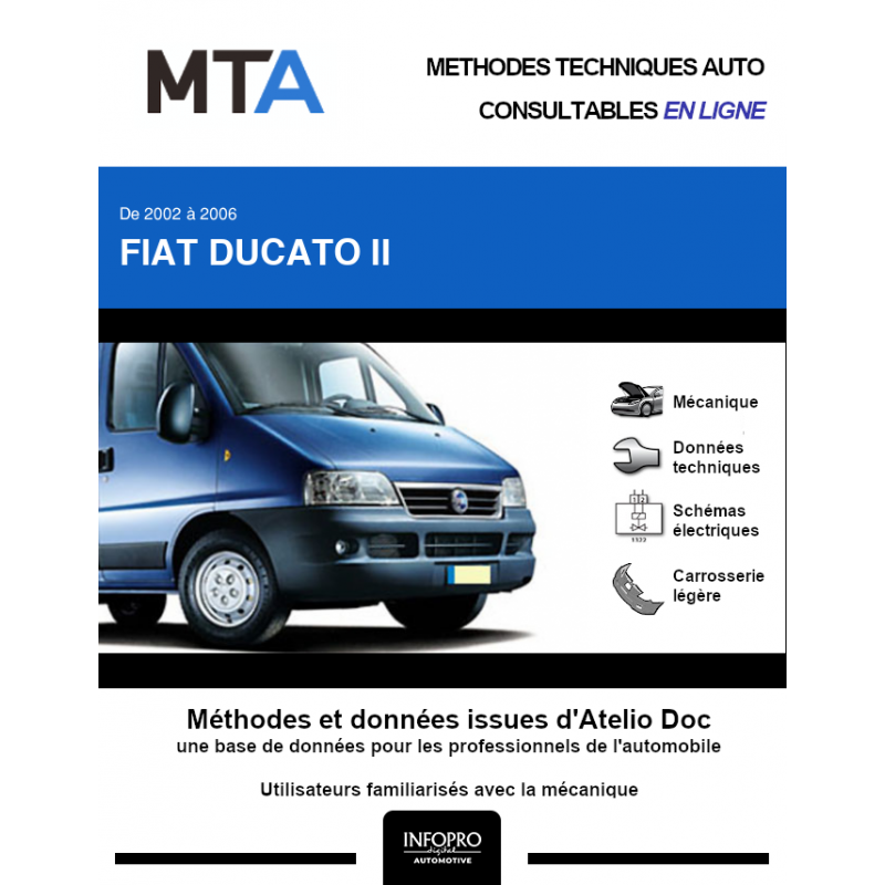 Mta Fiat Ducato Ii Phase Fourgon Portes