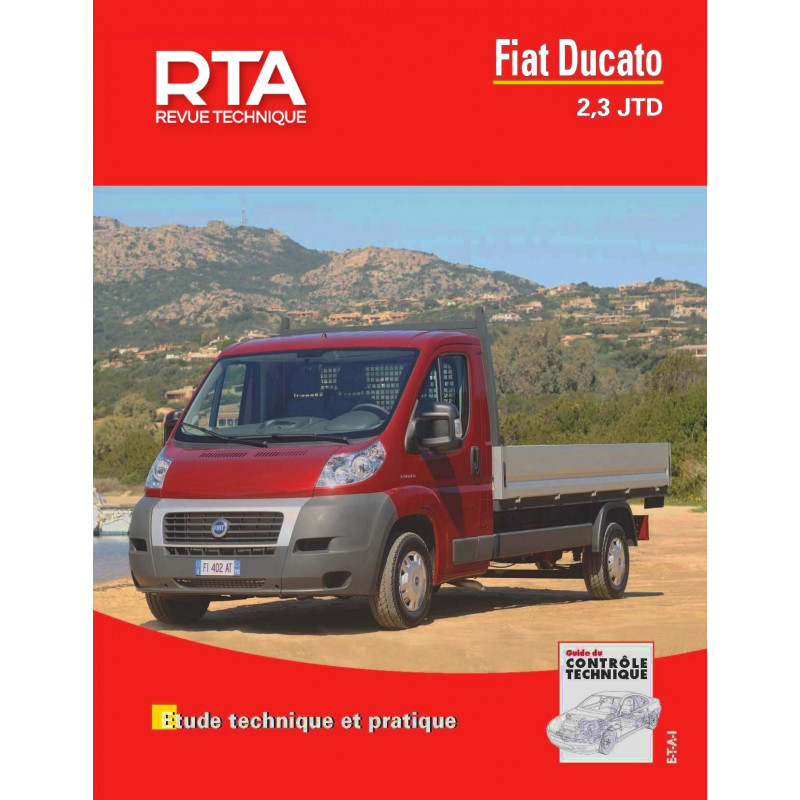 PACK RTA PAPIER PDF FIAT DUCATO III Phase 1 Chassis Cabine 2 Portes