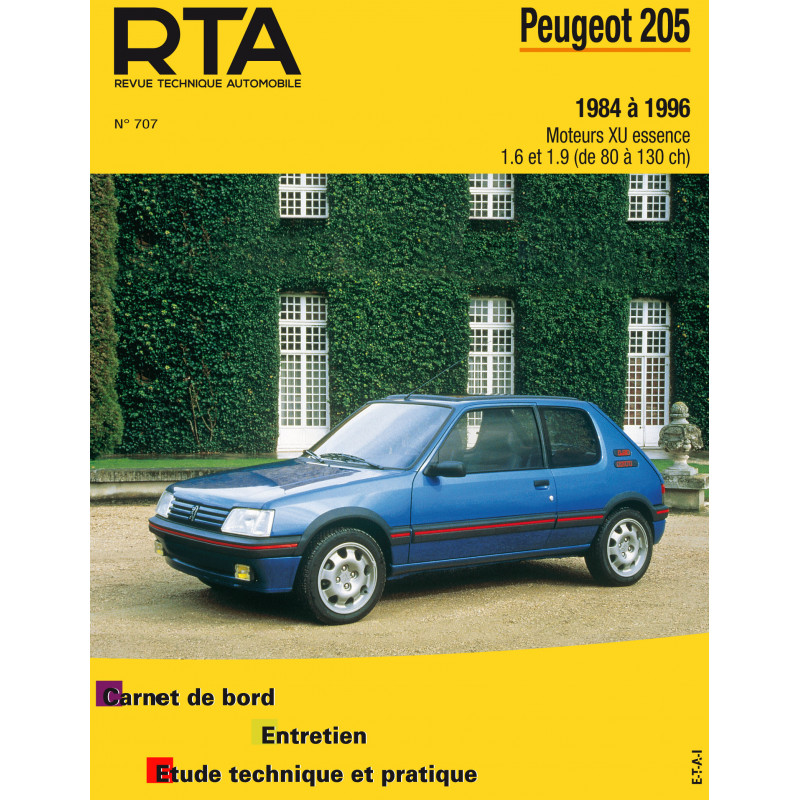 Rta Papier Peugeot Phase Hayon Portes