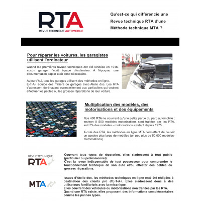 MTA et RTA