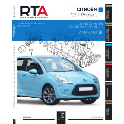 RTA 841 CITROEN C3 II Phase 1 (2009 à 2013)