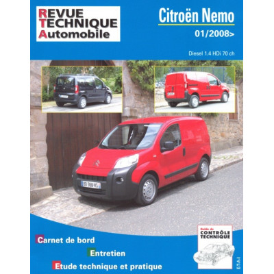 PACK RTA B754.5 CITROEN NEMO (2008 à 2018) + PDF