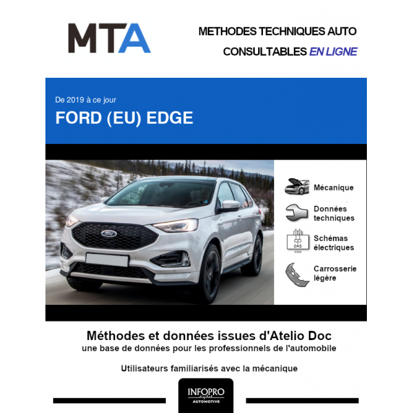 MTA Ford (eu) Edge BREAK 5 portes de 01/2019 à ce jour