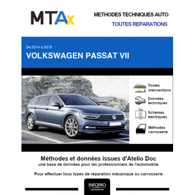 MTA Expert Volkswagen Passat VII BREAK 5 portes de 09/2014 à ce jour