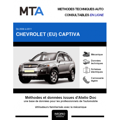 MTA Chevrolet (eu) Captiva BREAK 5 portes de 09/2006 à 01/2011