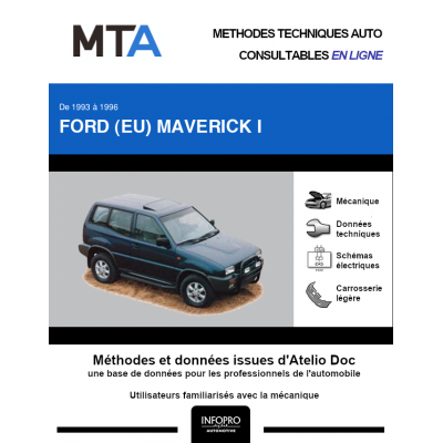 MTA Ford (eu) Maverick I BREAK 3 portes de 06/1993 à 06/1996