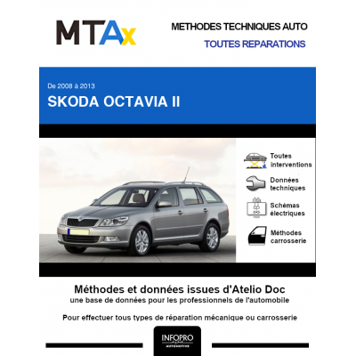 MTA Expert Skoda Octavia II BREAK 5 portes de 10/2008 à 01/2013