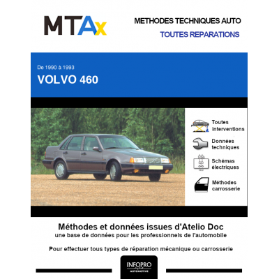 MTA Expert Volvo 460 BERLINE 4 portes de 01/1990 à 06/1993