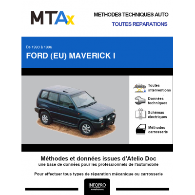 MTA Expert Ford (eu) Maverick I BREAK 3 portes de 06/1993 à 06/1996