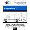 MTA Expert Renault Master III FOURGON 4 portes de 04/2010 à 06/2015