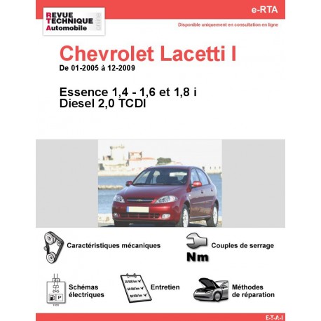 Revue technique chevrolet kalos