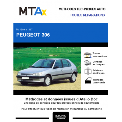 MTA Expert Peugeot 306 HAYON 5 portes de 02/1993 à 03/1997