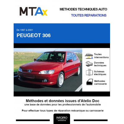 MTA Expert Peugeot 306 HAYON 3 portes de 04/1997 à 06/2001