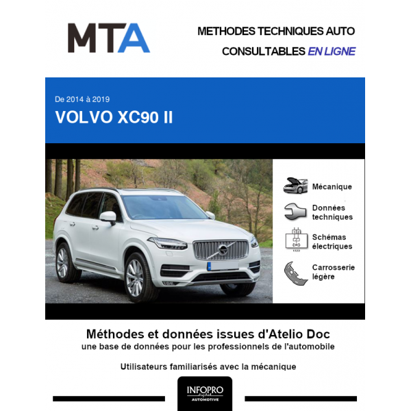 MTA Volvo Xc90 II BREAK 5 portes de 04/2015  03/2020