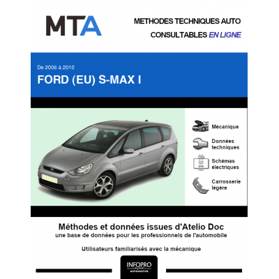 MTA Ford (eu) S-max I MONOSPACE 5 portes de 05/2006 à 03/2010