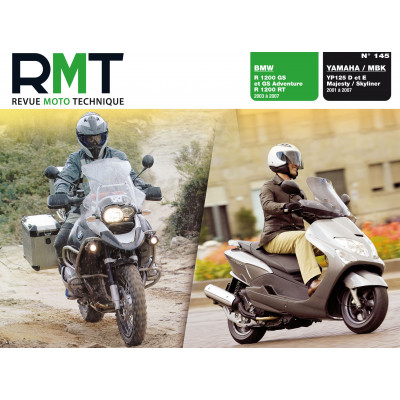 RMT 145 - BMW R1200 GS et RT (2003 à 2007) – YAMAHA / MBK YP125 D et E (2001 à 2007)