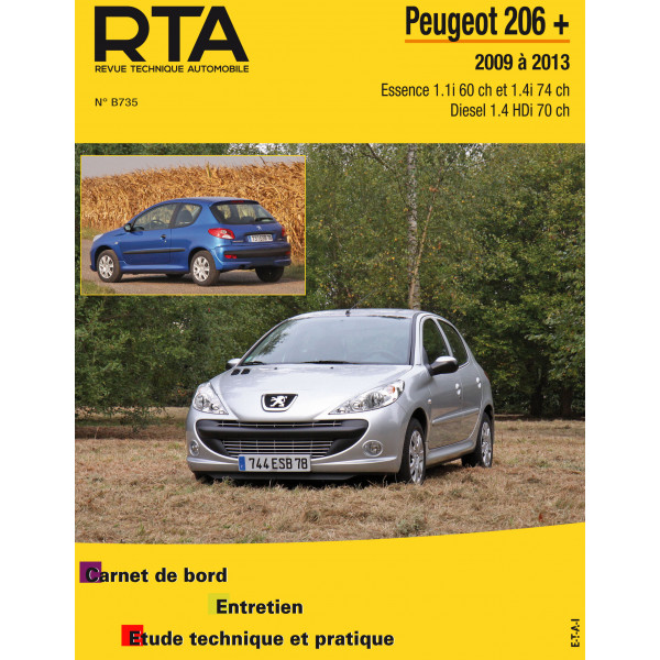 RTA B735 - PEUGEOT 206 + (2009  2013)