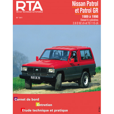 RTA 541 - NISSAN PATROL GR I (1989 à 1998)