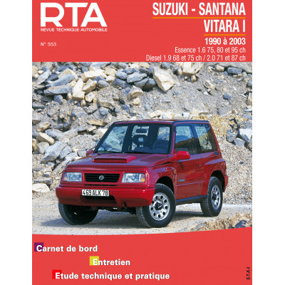 RTA PDF 553 - SUZUKI-SANTANA VITARA I (1990 à 2003)