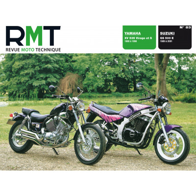 RMT 83 - SUZUKI GS 500 E (1989 à 2001) - YAMAHA XV 535 VIRAGO (1988 à 1996)