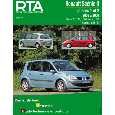 RTA 679 - RENAULT SCENIC et GRAND SCENIC II (2004 à 2006)