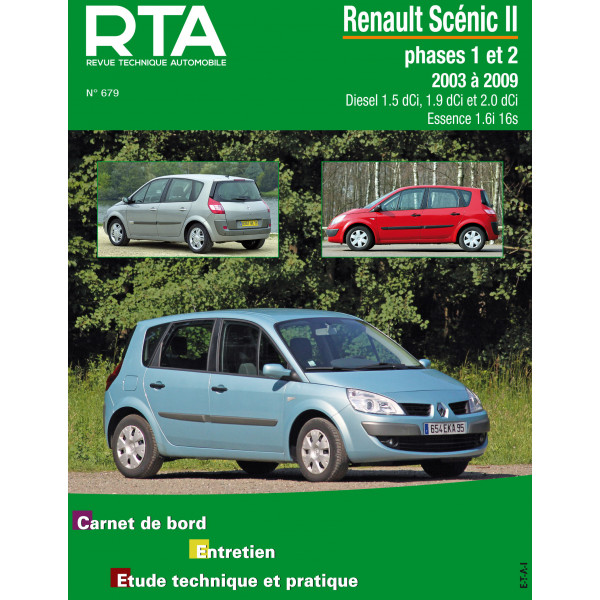 RTA 679 - RENAULT SCENIC et GRAND SCENIC II (2004  2006)