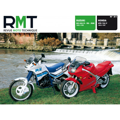 RMT 81 - HONDA VFR 750 (1990 à 1997) - SUZUKI DR 650 (1990 à 1995)