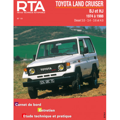 RTA 19 - TOYOTA LAND CRUISER (BJ et HJ) (1974 à 1988)