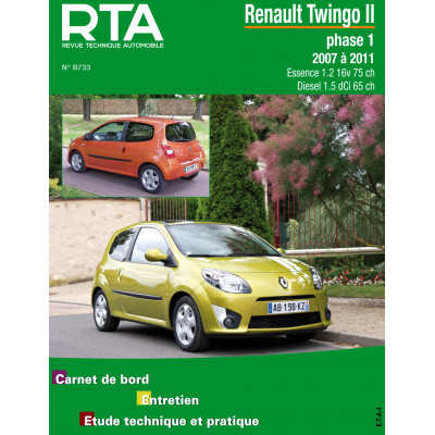 RTA PDF B733 - RENAULT TWINGO II phase 1 (2007 à 2011)