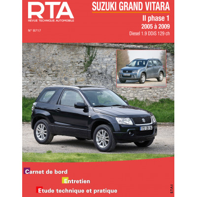 RTA B717 - SUZUKI GRAND VITARA II phase 1 (2005 à 2009)