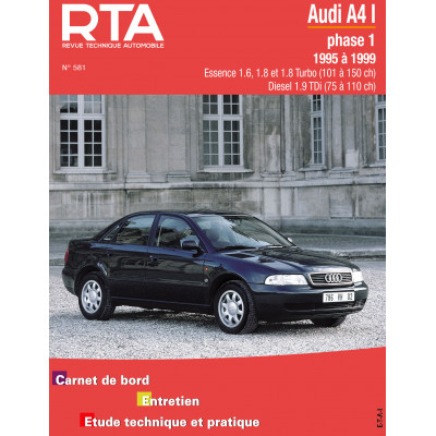 RTA 581 - AUDI A4 I phase 1 (8D) (1995 à 1999)