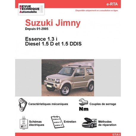 Revue technique suzuki jimny essence