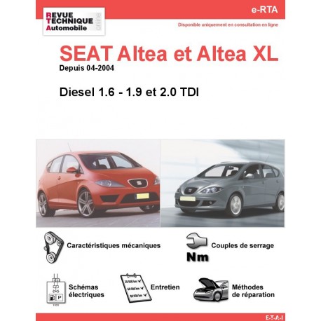 Revue technique seat altea xl